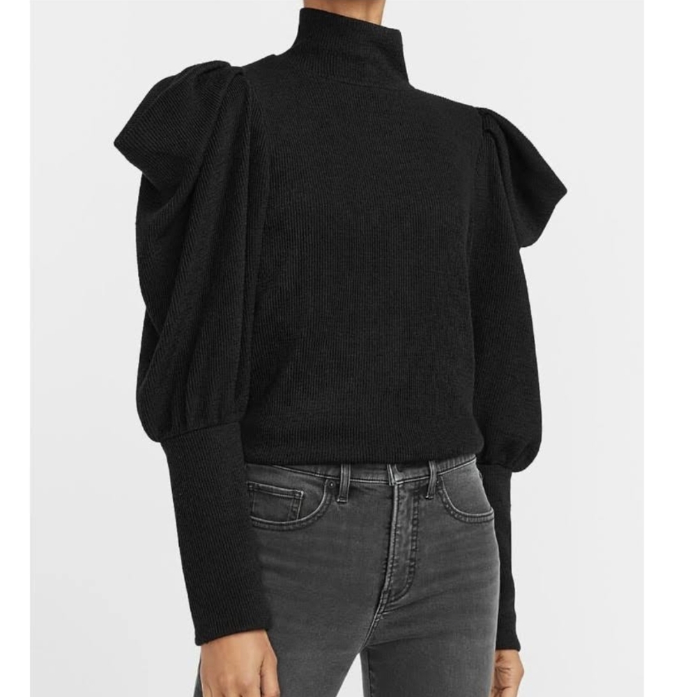 Black Express Turtleneck Sweater *NWT*